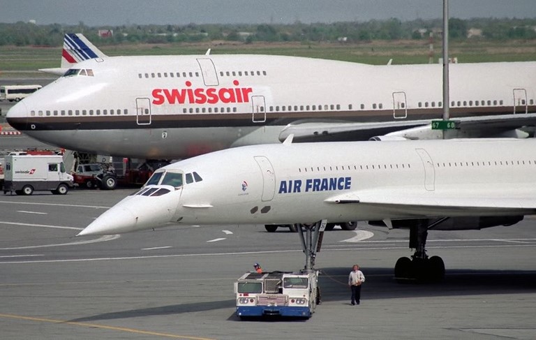 Concorde et B747