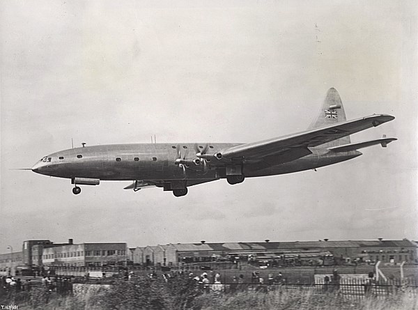 Bristol Brabazon landing