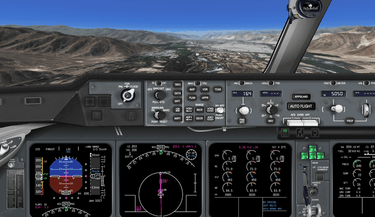 MD-11 landing at ZULS-