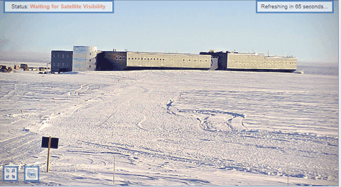 Bombardier au Pole Sud